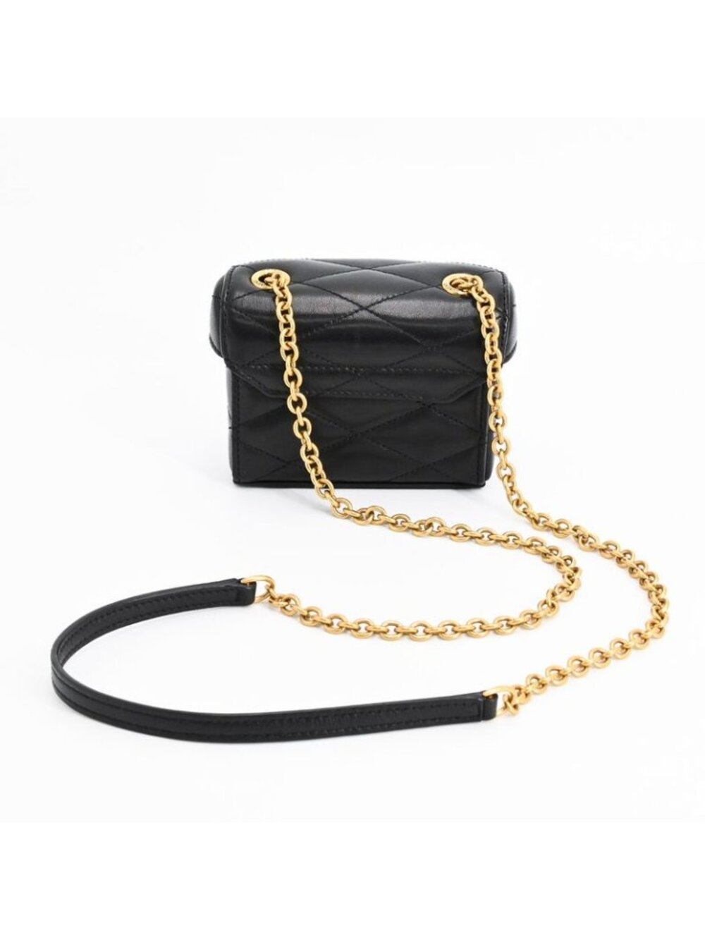 Saint Laurent Shoulder Bag June Micro Box Chain - Picture 3 of 7